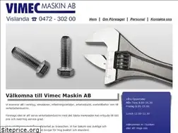 Sites similar to vimecmaskin.se