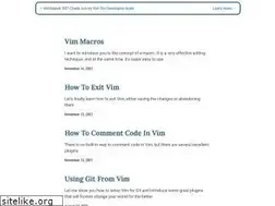 Sites similar to vimfromscratch.com