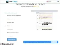 Sites similar to vin-check.online