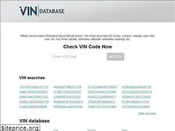 Sites similar to vin-db.com
