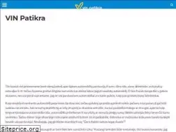 Sites similar to vin-patikra.lt