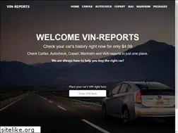 Sites similar to vin-reports.org