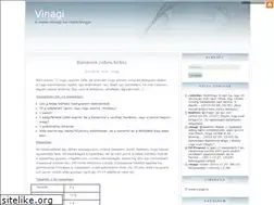 Sites similar to vinagi.blog.hu