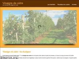 Sites similar to vinaigre-cidre.info