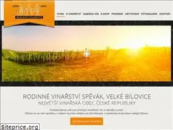Sites similar to vinarstvi-spevak.cz