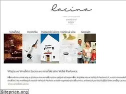 Sites similar to vinarstvilacina.cz