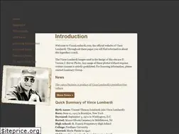 Sites similar to vincelombardi.com