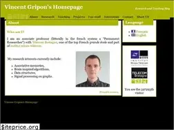 Sites similar to vincent-gripon.com