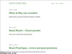 Sites similar to vincentaudebert.github.io