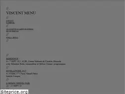Sites similar to vincentmenu.com