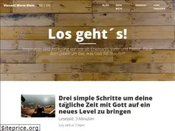 Sites similar to vincentmklein.de
