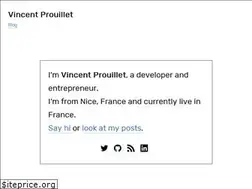 Sites similar to vincentprouillet.com