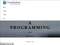 Sites similar to vincentramdhanie.com