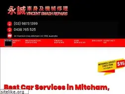 Sites similar to vincentsmashrepairs.com.au