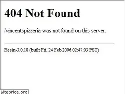 Sites similar to vincentspizzeria.com