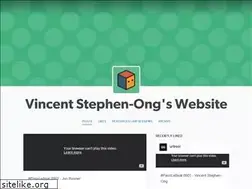 Sites similar to vincentstephenong.com