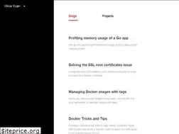 Sites similar to vinceyuan.github.io