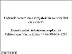 Sites similar to vinczeepker.hu