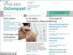 Sites similar to vind-een-osteopaat.be