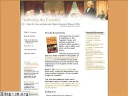 Sites similar to vindicatingthefounders.com