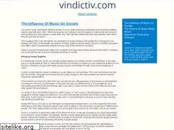 Sites similar to vindictiv.com