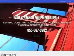 Sites similar to vineandbranchequipment.com