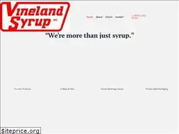 Sites similar to vinelandsyrup.com