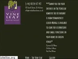 Sites similar to vineleafstandrews.co.uk
