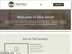 Sites similar to vinestreetbaptist.org