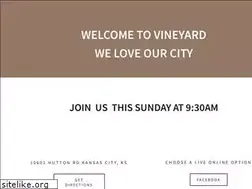 Sites similar to vineyardkcwest.com