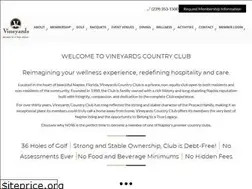 Sites similar to vineyardscountryclubnaples.com