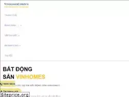 Sites similar to vinhomescorp.vn