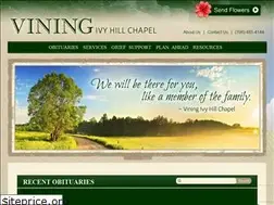 Sites similar to viningivyhill.com