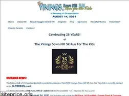 Sites similar to viningsdownhill5k.com
