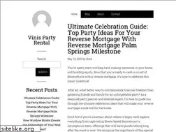 Sites similar to vinispartyrental.com