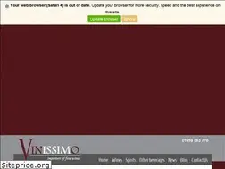 Sites similar to vinissimo.co.uk