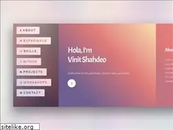 Sites similar to vinitshahdeo.github.io