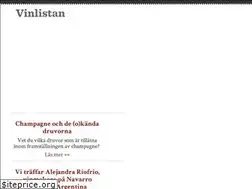 Sites similar to vinlistan.se