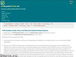 Sites similar to vinnumbercheck.net