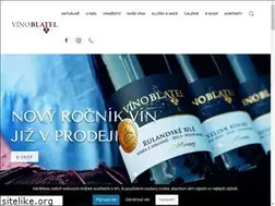 Sites similar to vinoblatel.cz