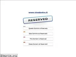 Sites similar to vinodentro.it