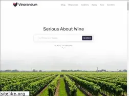 Sites similar to vinorandum.com