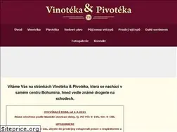 Sites similar to vinoteka-pivoteka.cz