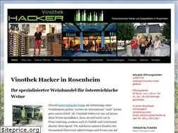 Sites similar to vinothek-hacker.de