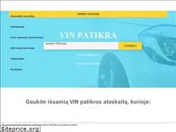 Sites similar to vinpatikra.lt