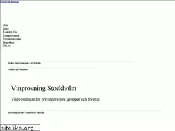 Sites similar to vinprovningstockholm.se