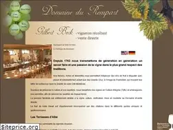 Sites similar to vins-beck.fr