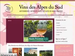Sites similar to vins-des-alpes-du-sud.fr