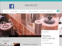 Sites similar to vins-royet.fr