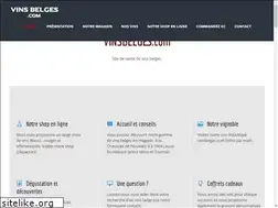 Sites similar to vinsbelges.com